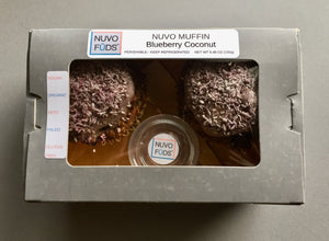 
                  
                    Load image into Gallery viewer, NUVO MUFFINS - Blueberry Coconut
                  
                