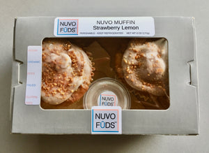 
                  
                    Load image into Gallery viewer, NUVO MUFFINS - Strawberry Lemon
                  
                