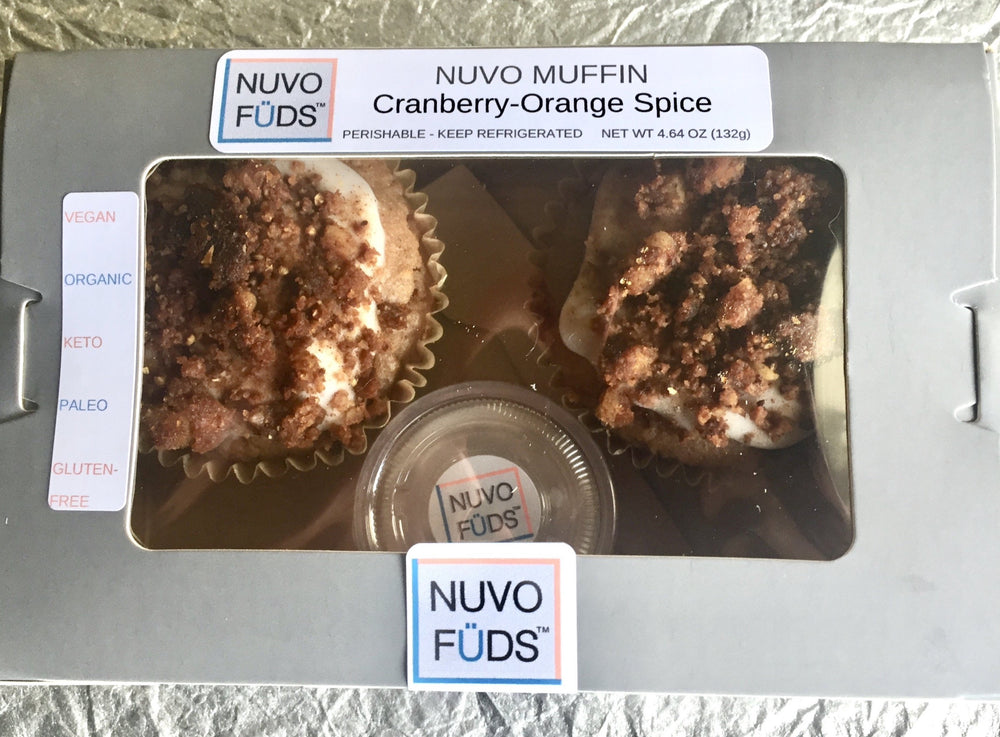 
                  
                    Load image into Gallery viewer, NUVO MUFFINS - Cranberry Orange
                  
                